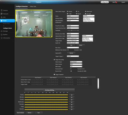 Cámara IP 4K 8MP WIFI con zoom 15x, seguimiento, PoE, protocolo RTMP Hikvision, tarjeta SD/TF de 512 GB, infrarrojos de 30 m, visión nocturna a color de 20 m
