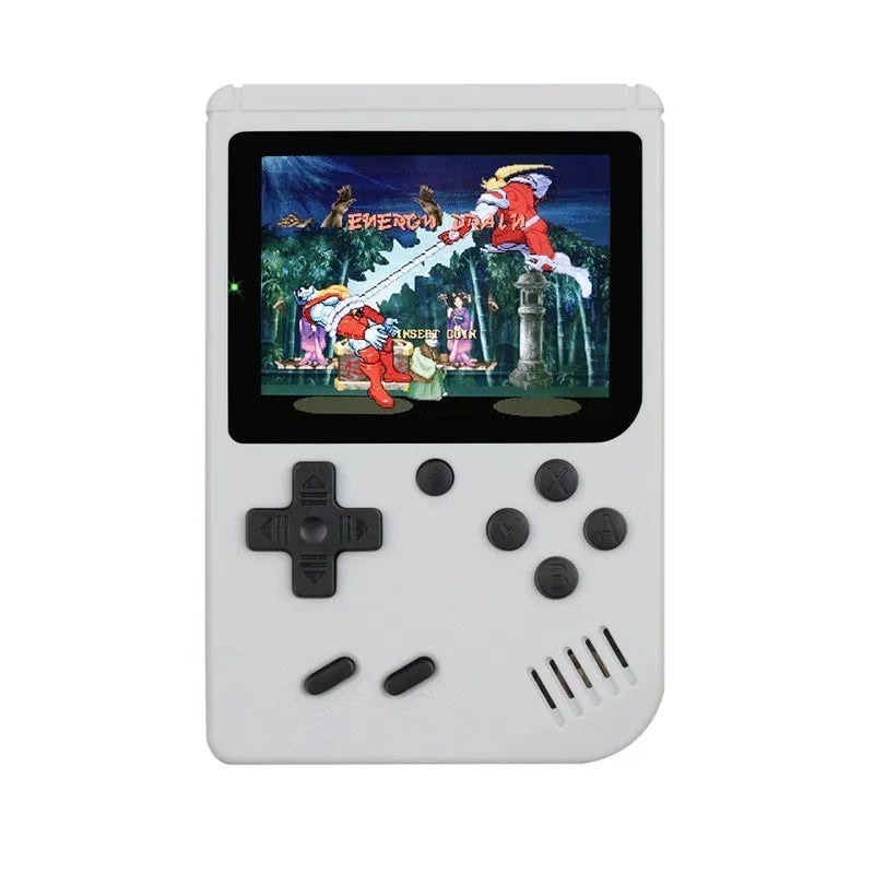 Consola de videojuegos retro portátil mini, reproductor de juegos portátil de 8 bits, juegos 400 en 1 integrados, salida AV, consola de juegos Gameboy videojuego