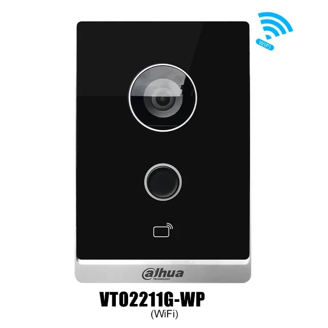 Videoportero IP Dahua VTO2211G-P-S2 PoE para villas, con audio bidireccional, P2P, micrófono integrado, desbloqueo por tarjeta IC y aplicación móvil.
