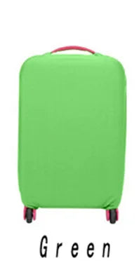 Funda protectora para maleta de viaje, funda con ruedas, funda antipolvo para equipaje de viaje, accesorios de viaje, organizador de embalaje, multicolor