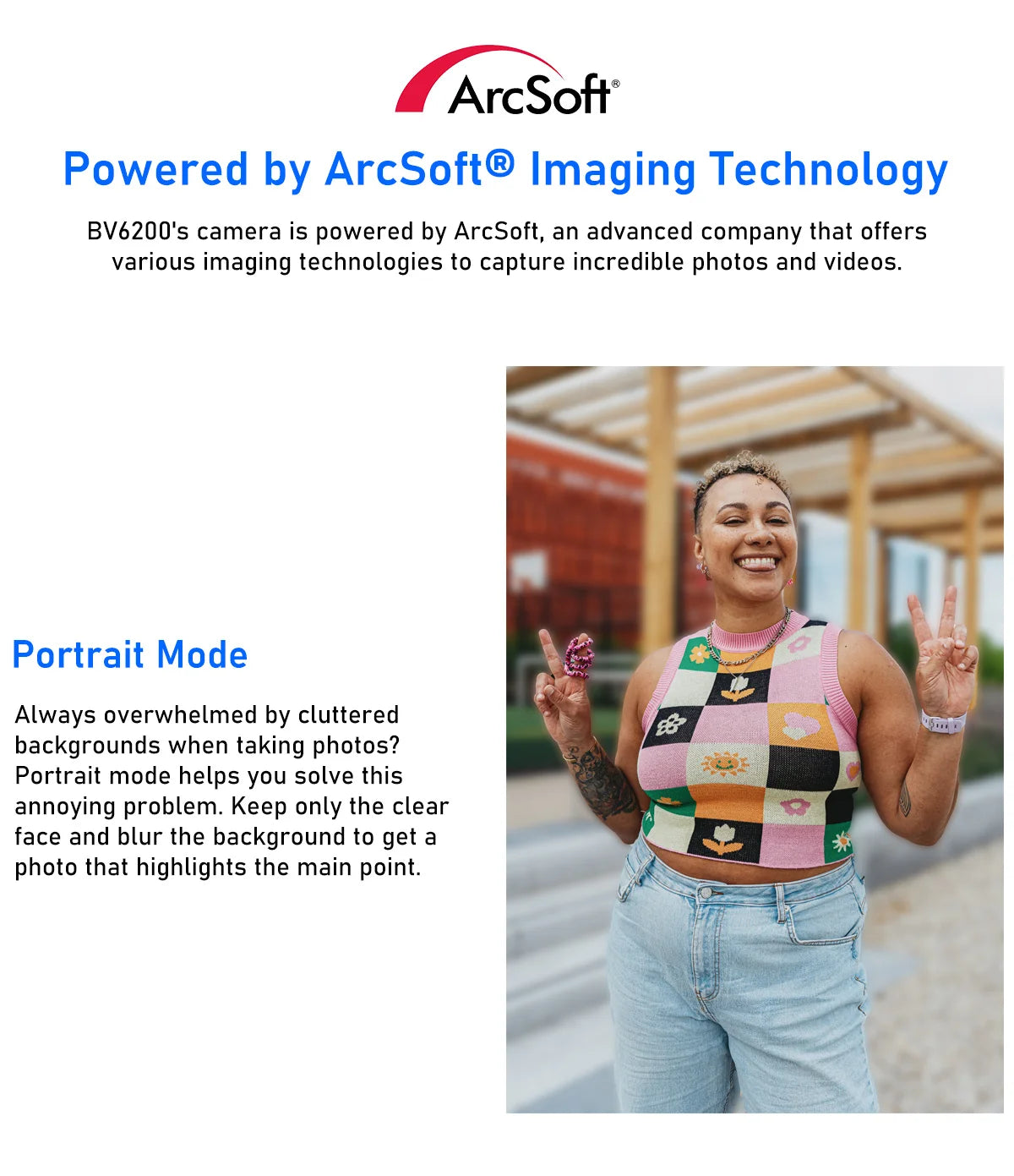 Teléfono resistente Blackview BV6200 con pantalla IPS HD+ de 6,56 pulgadas, batería de 13000 mAh, 8 GB (4+4) de RAM, 64 GB de almacenamiento, cámara de 13 MP, GPS, Android 13 y certificación IP68/IP69K.