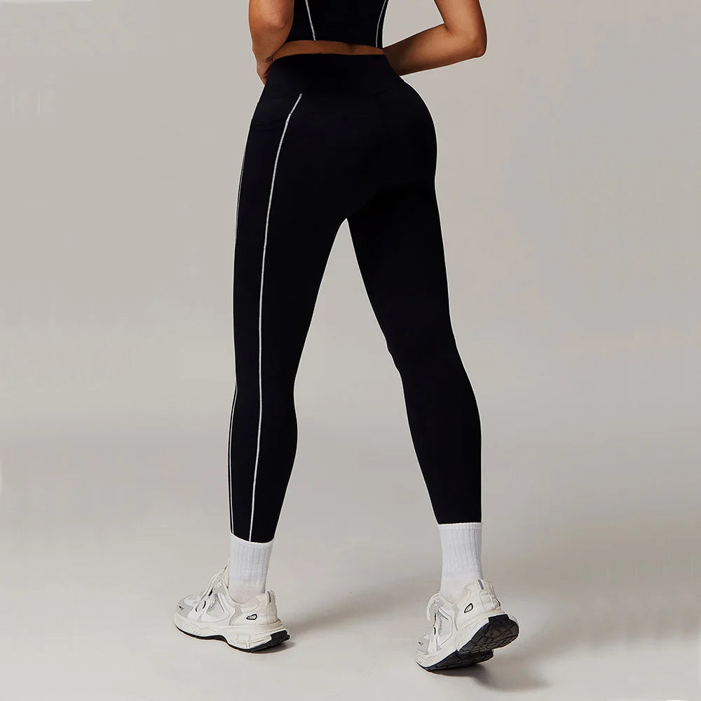 Pantalones deportivos para mujer, leggings de yoga, leggings de cintura alta para entrenamiento, leggings realzadores de glúteos, ropa deportiva para mujer, mallas push-up, ropa de fitness