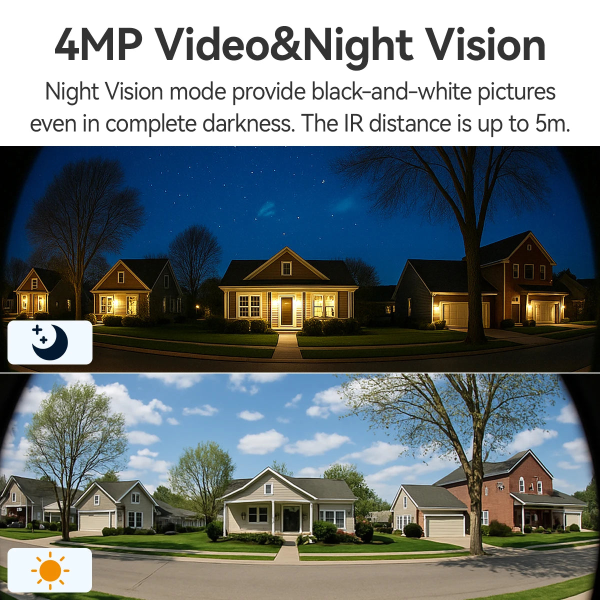 IMOU 4k Video Doorbell 3 with Chime fisheye lens Human Package Detection Rechargeable Battery Two-way Talk Waterproof 360° View