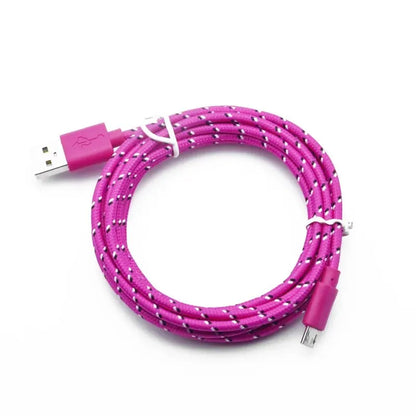 Cable micro USB Olaf de carga rápida USB A a micro USB, cable de datos para cargador de teléfono móvil Samsung, Huawei y Xiaomi (0,5 m-3 m)