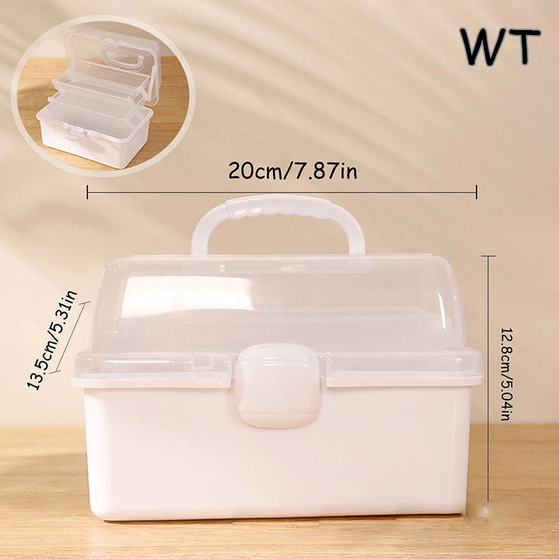 Caja de almacenamiento para accesorios para el cabello de niños, cuerda para la cabeza, horquilla, tarjeta, bolígrafo, artículos diversos, caja de papelería, lindo joyero para niña