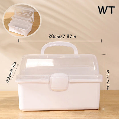 Caja de almacenamiento para accesorios para el cabello de niños, cuerda para la cabeza, horquilla, tarjeta, bolígrafo, artículos diversos, caja de papelería, lindo joyero para niña