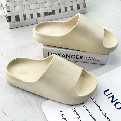 Sandalias de playa para exteriores de verano 2025, zapatillas de EVA a la moda para hombre y mujer, zapatos informales para mujer