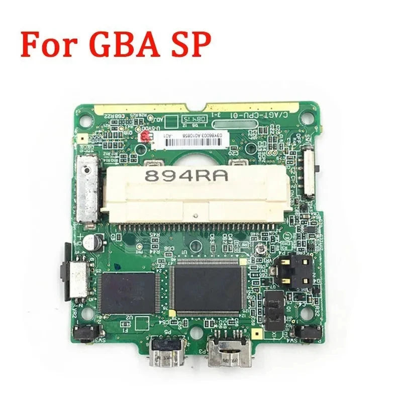 Consola de juegos GBA SP, placa base de alto brillo, accesorios originales para Gameboy Advanced SP