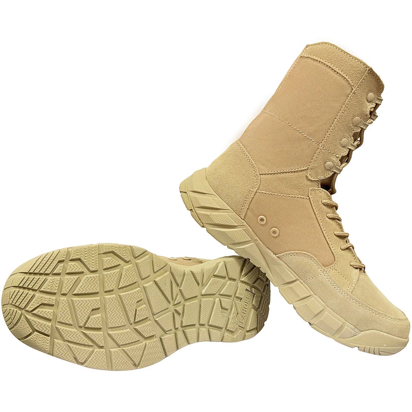 Botas tácticas ligeras originales LAHORS para hombre con cremallera, ideales para entrenamiento de combate, cordones, impermeables, transpirables y aptas para senderismo y actividades al aire libre.