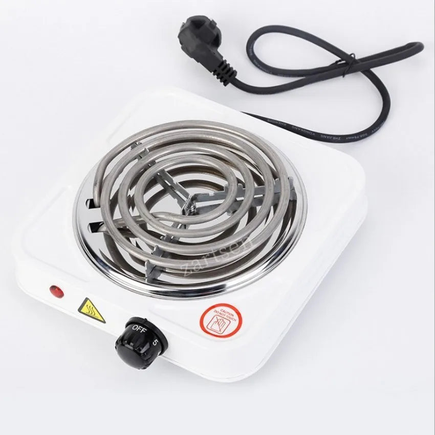 Estufa eléctrica de 220 V y 500 W, placa calefactora, quemador de hierro, cocina doméstica, calentador de café, electrodomésticos de cocina, enchufe europeo.