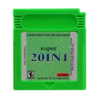 Compilación de juegos de cartas de consola de cartuchos de videojuegos GBC 61 en 1 108 en 1 Super 22 en 1 16 bits para regalo