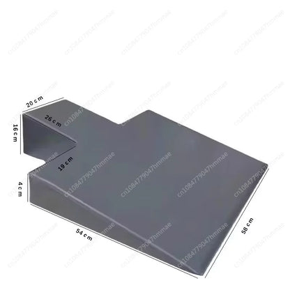Almohadilla de maternidad para Pilates, triangular, almohada de escritura