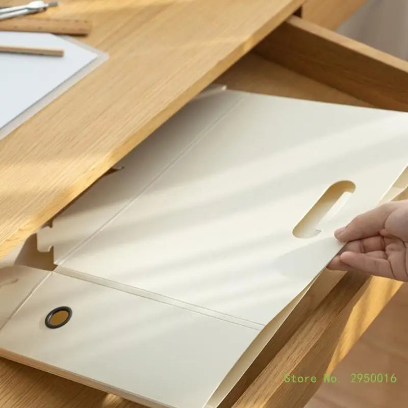 Caja de almacenamiento de archivos Caja de documentos Caja de archivos Gran capacidad Papelería para la organización de documentos