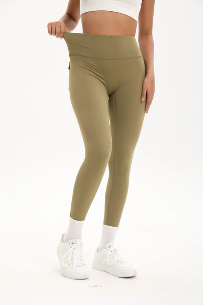Women Yoga Legging trousers with pocket High Waist Fitness pants Cargo style Cycling Workout Gym Pants Breathable sports pants