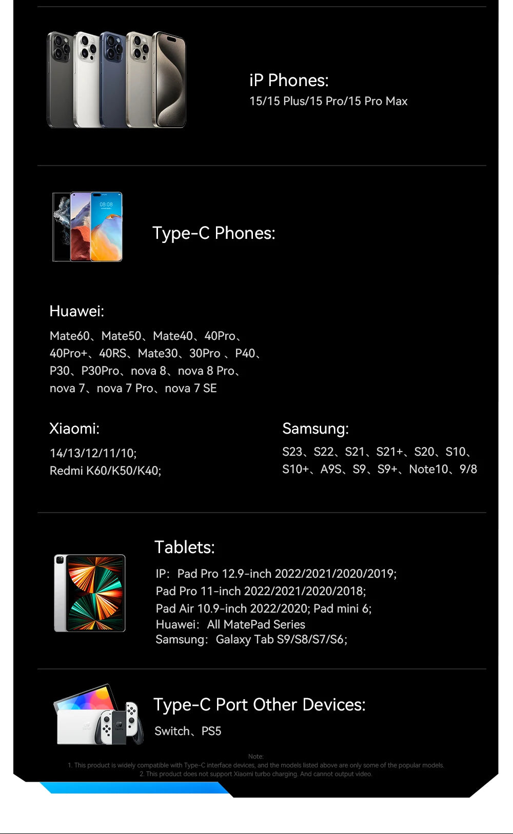 Cable de carga rápida USB-C a C Essager PD de 100 W con succión magnética y antienrollamiento para iPhone 15, portátil y Samsung.