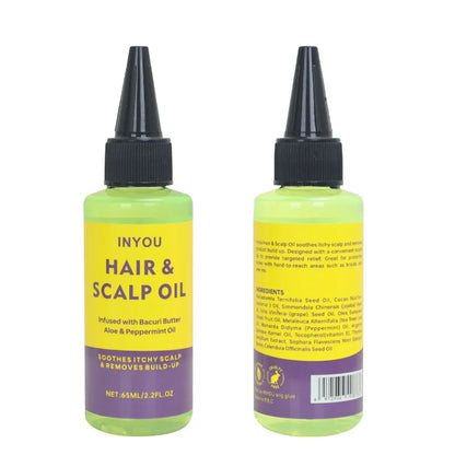 Aceite capilar antipicazón para trenzas de crochet, cuidado del cuero cabelludo saludable, aceite capilar antipicazón para rastas, rastas postizas y pelucas.