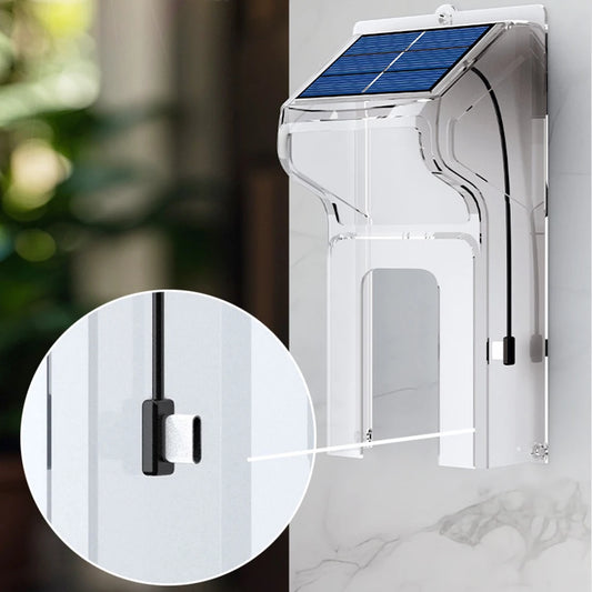 Videoportero inalámbrico con carga solar, resistente al agua, visión nocturna, intercomunicador bidireccional y función de intercomunicación de voz.