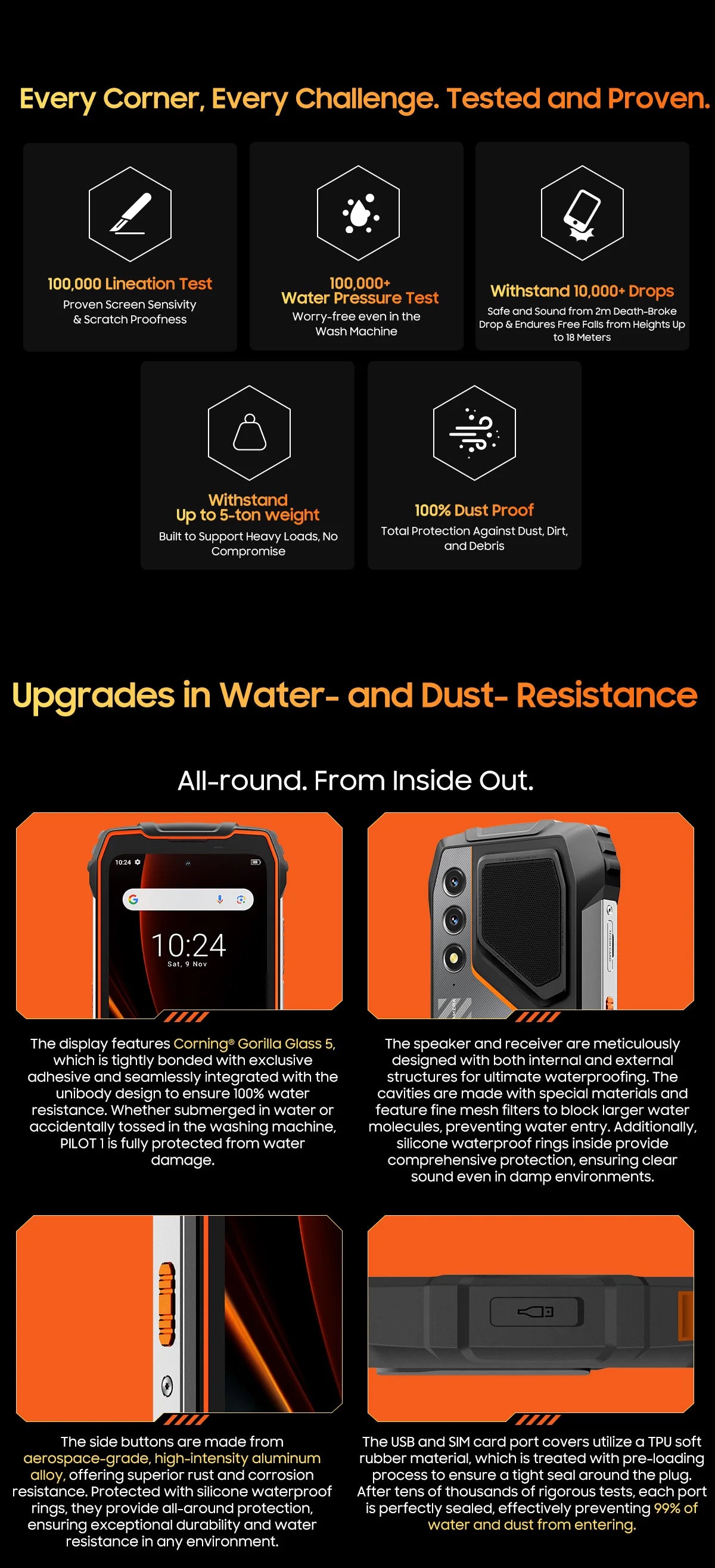 [Estreno mundial] Blackview OSCAL PILOT 1: Teléfono resistente, smartphone de 6 GB y 256 GB, pantalla HD+ de 6,67", batería de 15000 mAh y NFC.