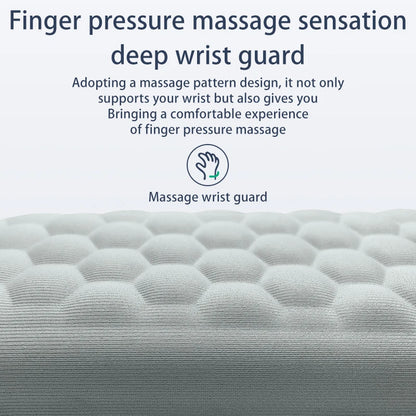 Reposamuñecas ergonómico para teclado y ratón, para oficina, para proteger y relajar la muñeca, con espuma viscoelástica, para ordenador y portátil