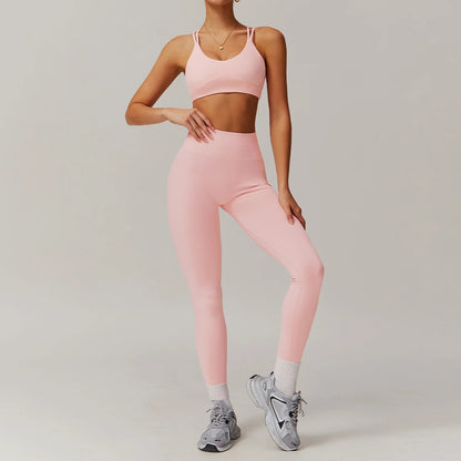 Conjunto deportivo de 2 piezas para mujer, chándal para correr, entrenamiento, con cremallera, pantalones cortos de manga larga, ropa de yoga, ropa deportiva