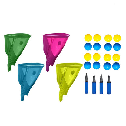 Conos marcadores para juegos de patio, juegos de patio, juegos de reunión familiar, juegos gigantes para exteriores, juegos de lanzamiento recreativos
