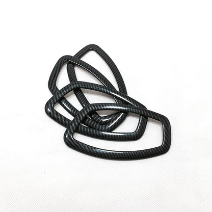 Accesorios para Renault Clio IV Clio4 2013 2014 2015 2016 2017 2018: Interiores de fibra, cubiertas de cuencos de puerta, molduras y adornos de estilo.