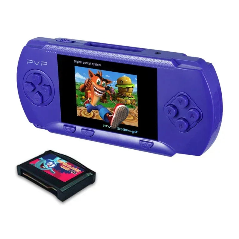Consola de juegos portátil con 900.000 juegos retro integrados: reproductor de videojuegos portátil de 2,4 pulgadas, salida AV, sistema de juegos electrónico
