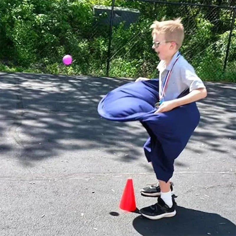 Juego de patio de pantalones de abuela, conos marcadores, juegos de patio, juego de reunión familiar, juegos gigantes para exteriores, juegos de lanzamiento recreativos