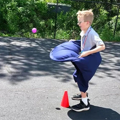 Juego de patio de pantalones de abuela, conos marcadores, juegos de patio, juego de reunión familiar, juegos gigantes para exteriores, juegos de lanzamiento recreativos