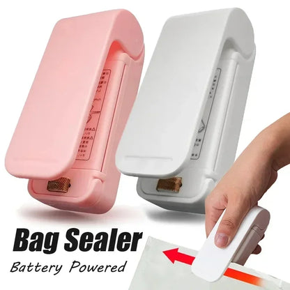 Mini máquina selladora de bolsas térmicas, selladora de paquetes, bolsas térmicas de plástico para alimentos, selladora portátil, selladora térmica para envases de alimentos.