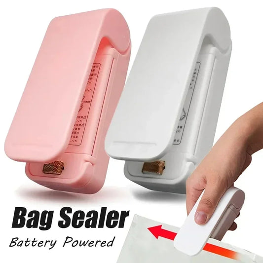 Mini máquina selladora de bolsas térmicas, selladora de paquetes, bolsas térmicas de plástico para alimentos, selladora portátil, selladora térmica para envases de alimentos.