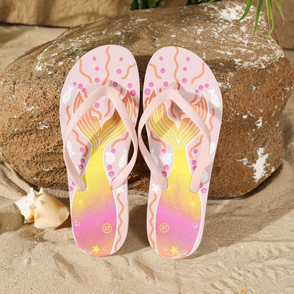 Sandalias casuales de moda para mujer, color caramelo, para uso en interiores y exteriores, antideslizantes, para playa y vacaciones.