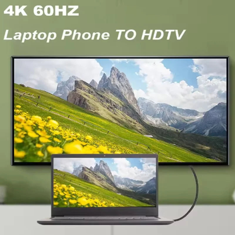 Cable HD de 0,3 m con trenzado de nailon, compatible con Micro HDMI a HDMI, 4K/60 Hz y 3D. Compatible con HDTV y PS4.