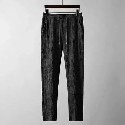 Conjunto de polo informal para hombre, moda de verano, manga corta plisada, cuello vuelto, traje de dos piezas, ropa ligera para hombre