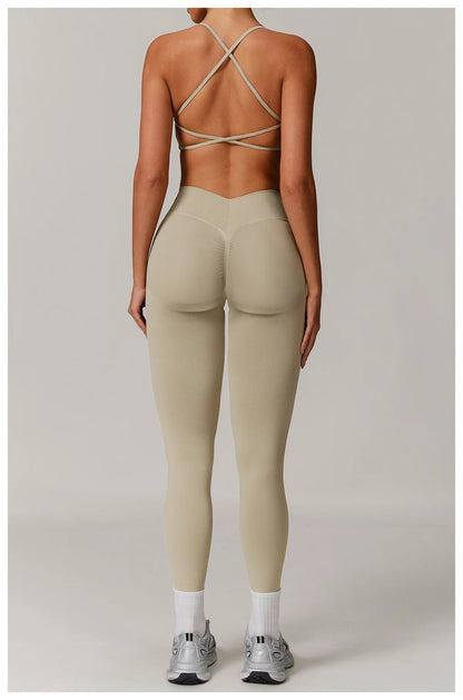 Conjunto de yoga deportivo sin costuras para mujer, 2 o 3 piezas, ropa deportiva para gimnasio, conjuntos de yoga para mujer, chándales, sujetador deportivo, leggings para gimnasio