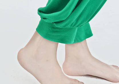 Pantalones de yoga para mujer, pantalones deportivos de talla grande para mujer, leggings de yoga, pantalones bombachos coloridos, pantalones de baile, yoga y taichí, pantalones de modal para mujer.