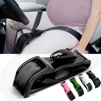 Cinturón de seguridad para el asiento del coche, soporte abdominal para embarazadas, maternidad, protector de vientre para bebés no nacidos, ajustador y extensor, accesorios.