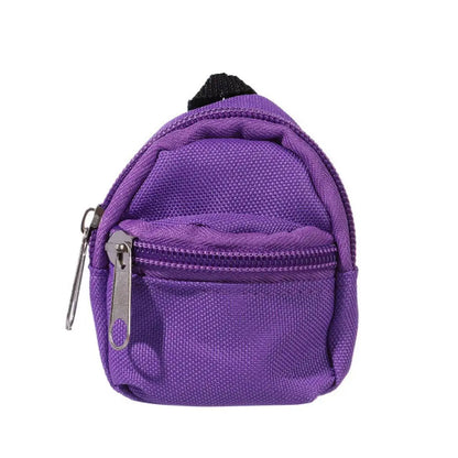Regalos Muñecas Accesorios Mochila BJD 1/6 con cremallera Regalos para niños Mochila escolar para muñecas BJD Mochila para muñecas Bolso para muñecas Bolso para muñecas en miniatura