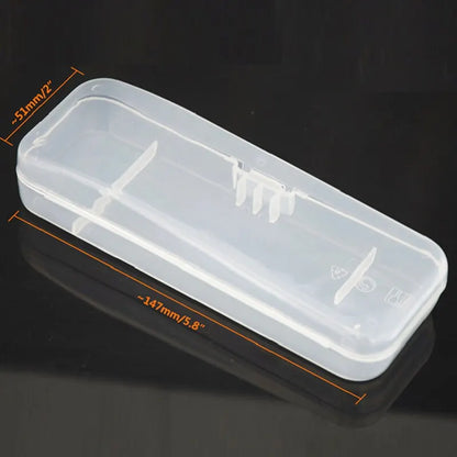 Elegante y duradera caja de almacenamiento para afeitadoras de hombre, fácil de transportar y mantener limpia, y mantiene su afeitadora bien organizada.
