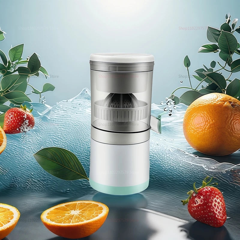 Exprimidor de frutas automático, extractor de jugo portátil para el hogar, separador de jugo, exprimidor de frutas portátil, exprimidor a presión