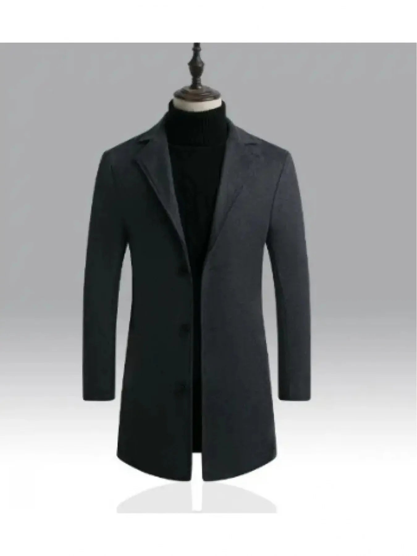 Abrigo holgado y cómodo para primavera y otoño. Gabardina ajustada, estilo drapeado, informal.