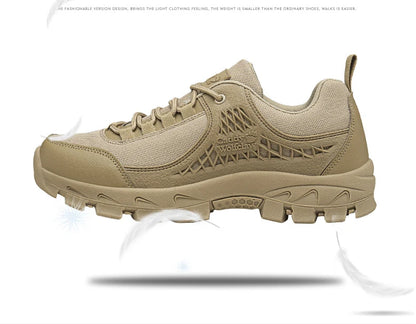 Nuevas zapatillas para hombre: calzado deportivo informal para senderismo, actividades al aire libre, entrenamiento táctico, escalada y uso militar.