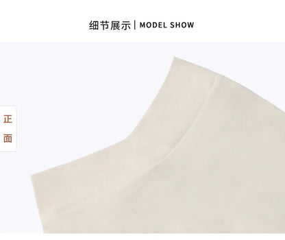 Pantalones de yoga Post-V Bare Sensation, cintura alta, para mujer, realce de glúteos, color melocotón, ideales para ejercicio y fitness.