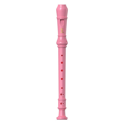 Flauta dulce soprano SWAN para niños principiantes, flauta dulce con digitación alemana en clave C, 3 piezas con kit de limpieza
