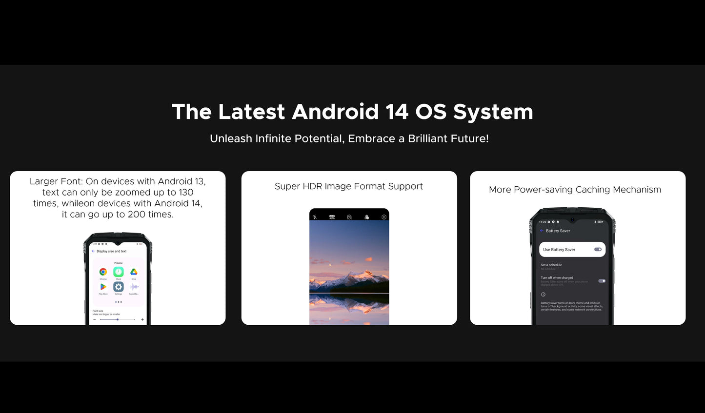Smartphone robusto DOOGEE S118 de 8 GB y 512 GB, pantalla FHD+ de 6,58", Helio G99, cámara IA de 50 MP, 10800 mAh, Android 14, NFC, 4G.