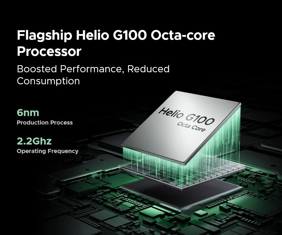 Teléfono resistente DOOGEE S Cyber ​​Pro, 12 GB de RAM, 512 GB de almacenamiento, procesador Helio G100, pantalla IPS FHD+ de 6,6" y 120 Hz, batería de gran capacidad de 10800 mAh, carga de 33 W y NFC.