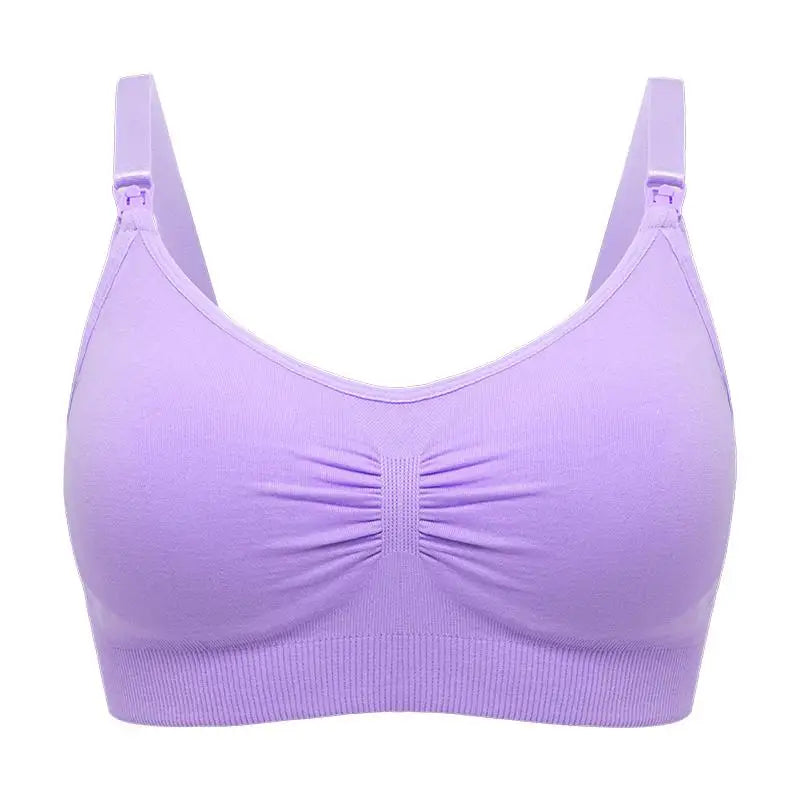 Sujetador de lactancia sin tirantes, sujetador de maternidad, ropa de maternidad, antiflacidez, sujetador de lactancia transpirable para mujeres lactantes, sujetador de lactancia de alta calidad, talla grande