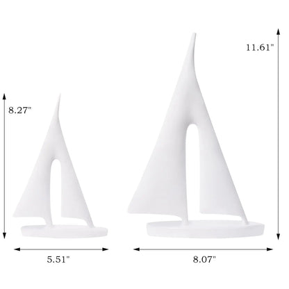 Escultura moderna para decoración del hogar, decoración de barcos, decoración de estatuas, esculturas y estatuas artísticas, decoración de la oficina en casa.