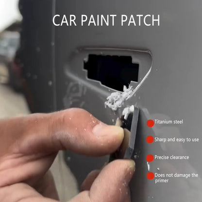 Raspador corrector de pintura para automóviles: herramienta de pulido profesional para eliminar barniz desprendido, películas de pintura y manchas superficiales.