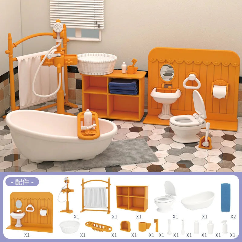 Minisupermercado, juegos de compras, casa de muñecas, muebles, accesorios, juguetes educativos intelectuales para niños, juguetes de interacción familiar.